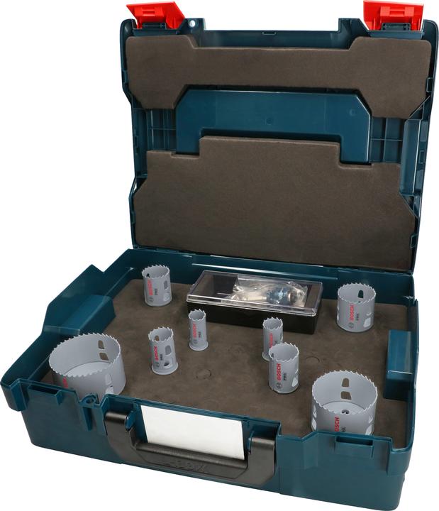 Produktbild Bosch Professional Zubehör PRO Multi Material PC Plus Lochsägen-Set, 11-tlg. (83 mm, 30 mm, 68 mm, 40 mm, 35 mm, 22 mm, 51 mm, 25 mm)