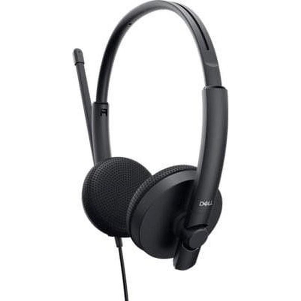 Dell Stereo Headset - Wh1022 (Kabelgebunden), Office Headset, Schwarz