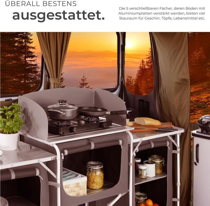 Immagine prodotto tectake Cucina da campeggio