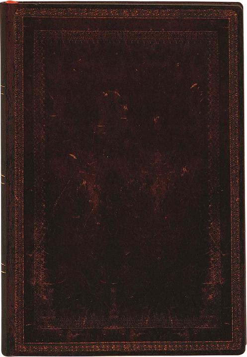 Produktbild Paperblanks Flexis Schwarzes Marokkoleder SchlichtMiniLIN (95 x 140 mm, Liniert, Harter Einband)