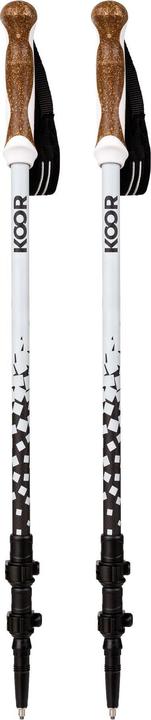 Image du produit Koor Bâton de randonnée Carbon Castoor Blanc (140 cm)