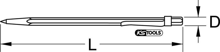 Actual product image KS Tools Carbide scribing needle