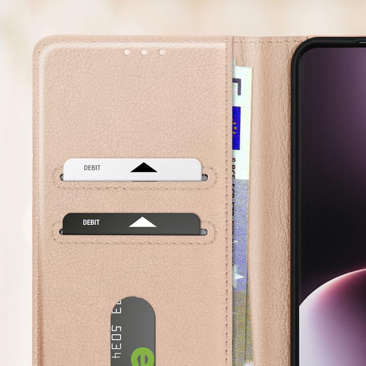 Produktbild Avizar Hülle für Honor Magic 7 Lite Klapphülle Geldbörse und Video-Ständer (Honor Magic7 Lite)