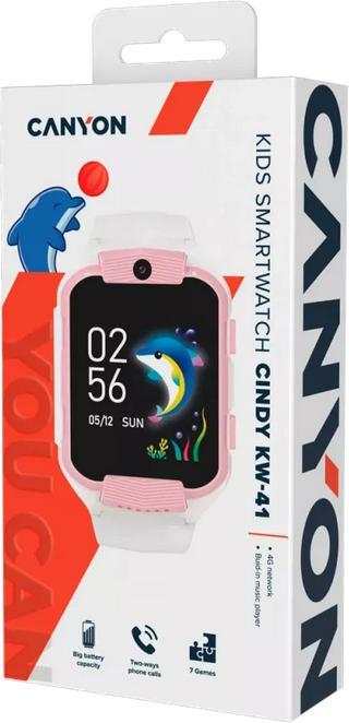 Actual product image Canyon Cindy KW-41, 1.69"IPS colour screen 240280, ASR3603C, Nano SIM card, 192+128 MB, GSM(B3 (4G)