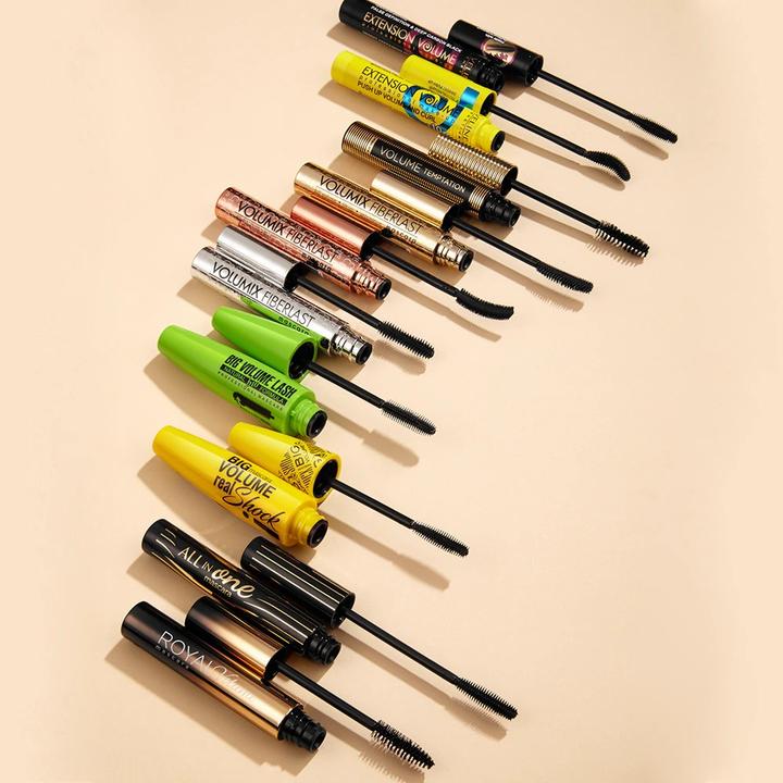 Actual product image Eveline Mascara Volumix Fiberlast Mascaraack 10Ml (Black)