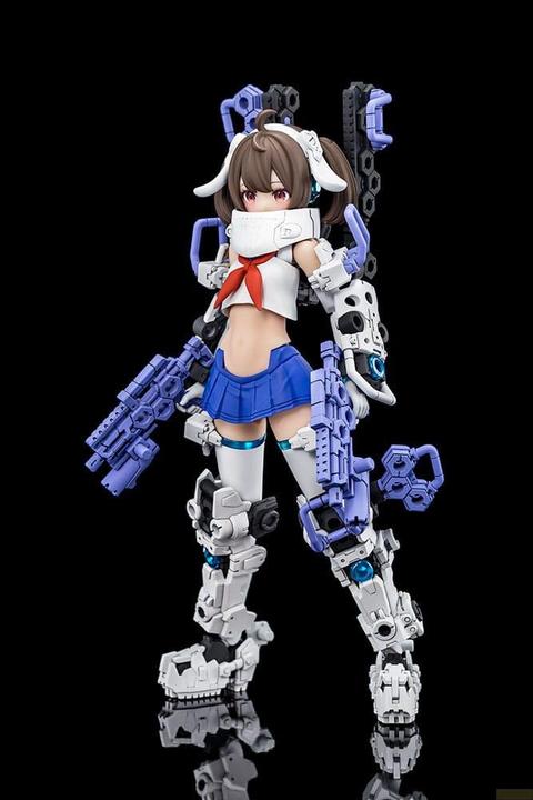 Actual product image Kotobukiya Megami Device Plastic Model Kit 1/1 Buster Doll Gunner 16 cm