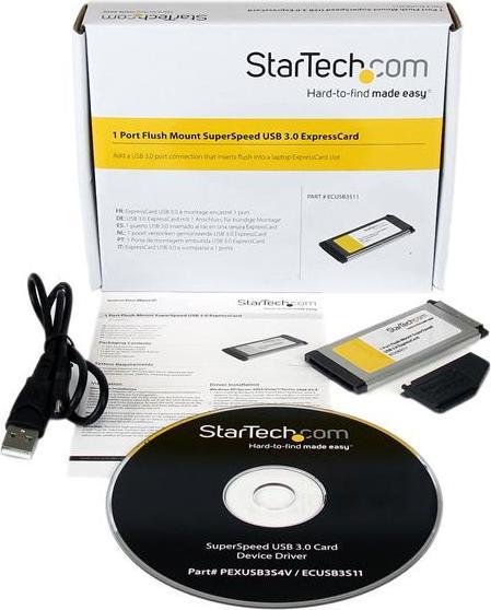 Actual product image StarTech Expresscard USB 3 Card