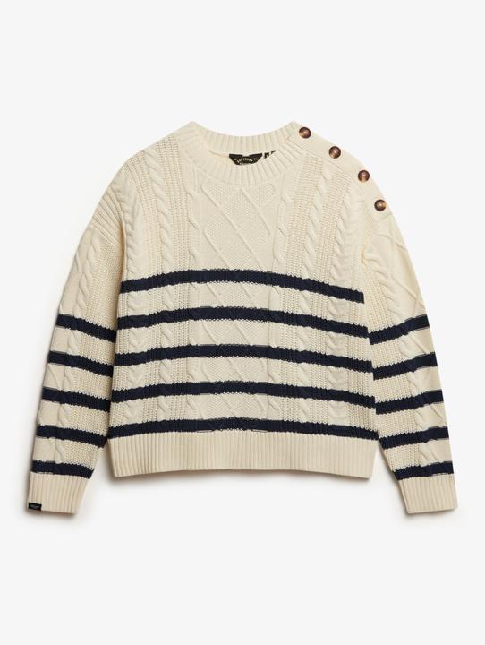 Actual product image Superdry Cable Crew Neck Jumper (10XL)