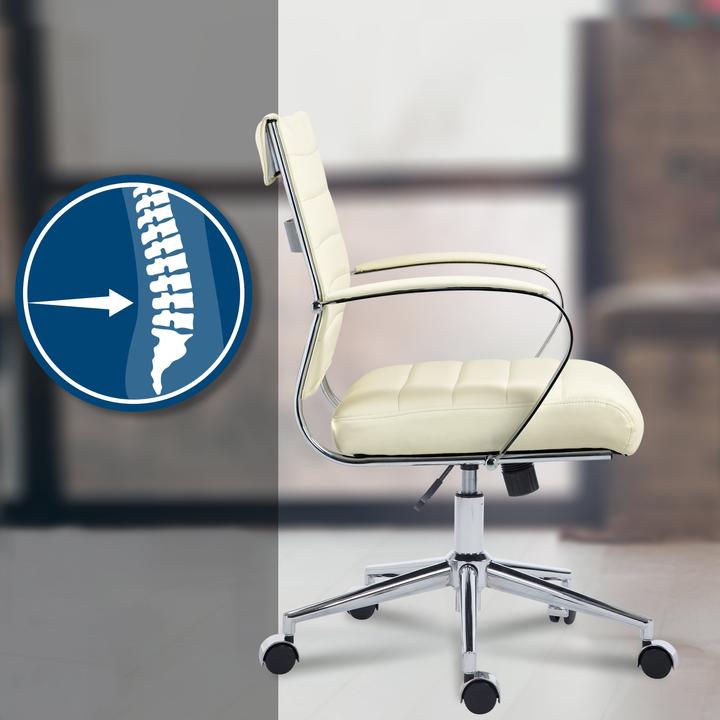Actual product image CLP Oakland office chair, height-adjustable and swivelling