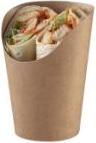 Actual product image ColPac Baeger Wrap Ø80/60x70/110 mm Brun,1000 pcs/box