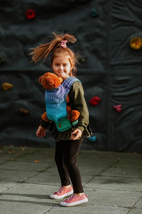 Produktbild Lennylamb Puppentrage - Peacock’S Tail - Fantasy