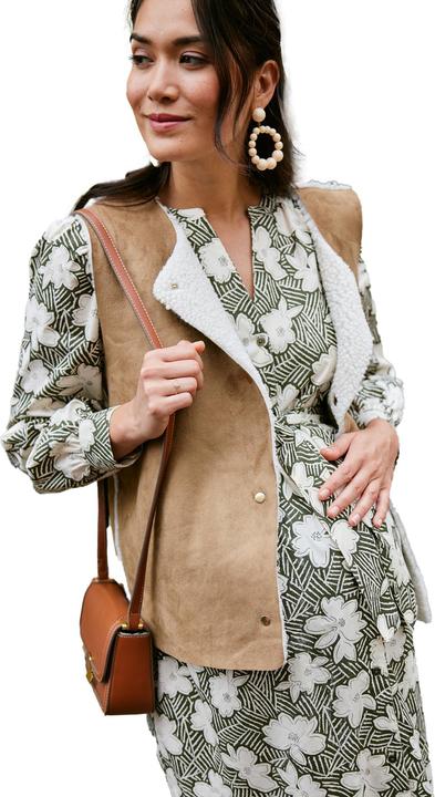 Produktbild Envie de Fraise Langes Kleid für Schwangerschaft & Stillzeit, Bio-Baumwolle (32)