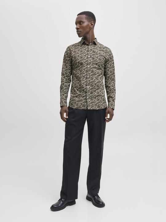 Produktbild Jack & Jones Jprblablackpool Stretch Aop Ls Shirt Sn (M)