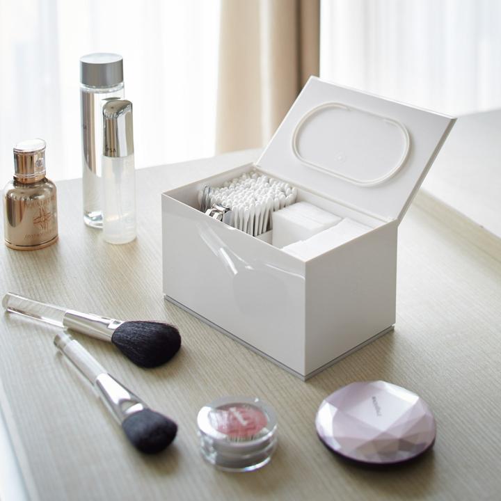 Actual product image Yamazaki VEIL bathroom storage box