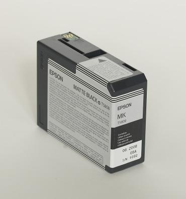 Actual product image Epson T5808 (MBK)
