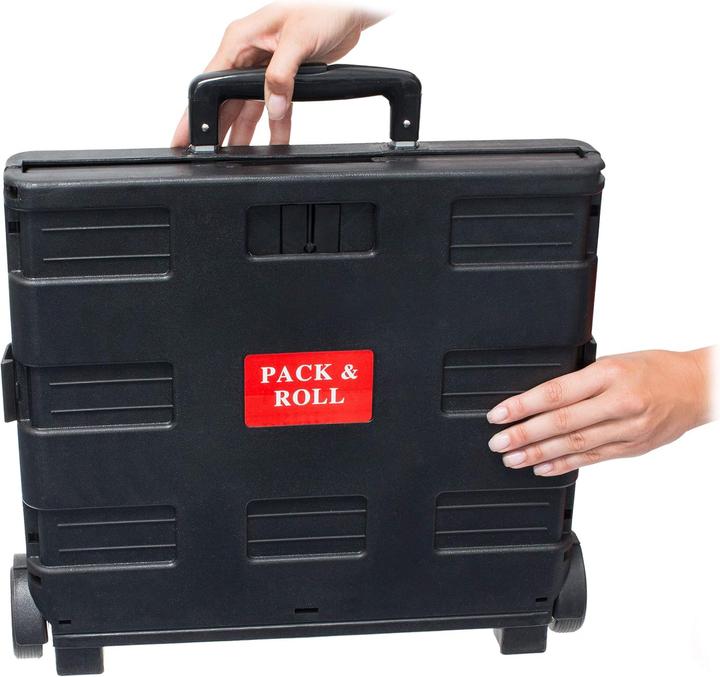 Produktbild Relaxdays Klappbares Einkaufstrolley-Set