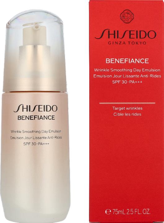 Actual product image Shiseido Benefiance Wrinkle Smoothing Day Emulsion (75 ml)