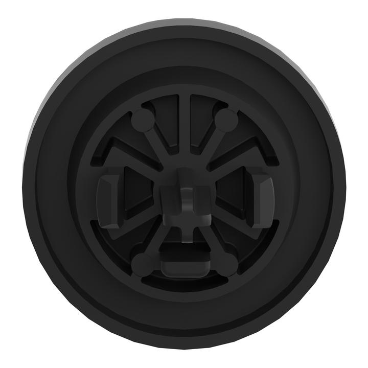 Produktbild Schneider Electric black plain cap for flush PUSHBUTTON