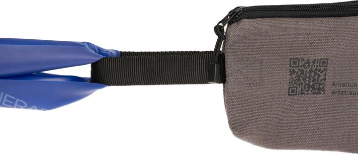 Image du produit TheraBand Bande de 2,5 m en Tranker-T bleu (2.50 m, Extra fort)