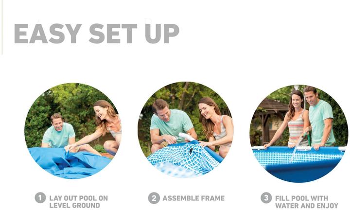 Actual product image Intex Frame Pool Set (305 x 76 cm)