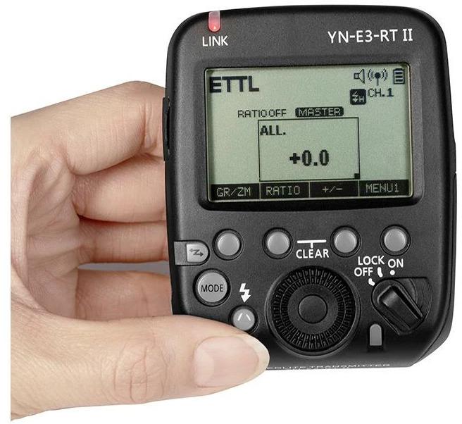 Actual product image Yongnuo YN-E3-RT II (Funk)