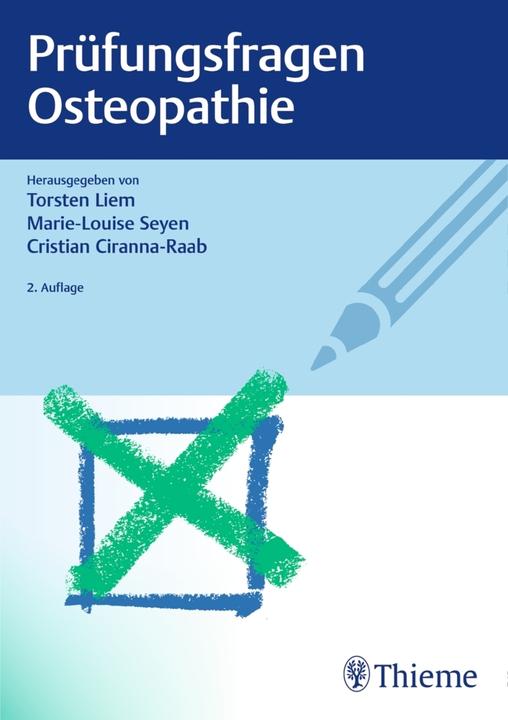Produktbild Prüfungsfragen Osteopathie (Deutsch, 2018)