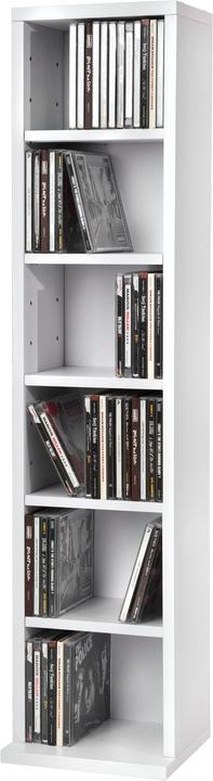 Actual product image tectake CD Stand Shelf (21 x 20 x 90 cm)
