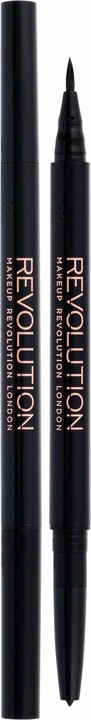 Immagine prodotto Makeup Revolution Fantastico doppio eyeliner in feltro e Kohl (Nero)