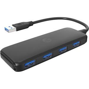 HP Hub USB (3.0) a 4 porte, DHC-CT110, nero, Hewlett-Packard (4 porte), Docking station + Hub USB, Nero