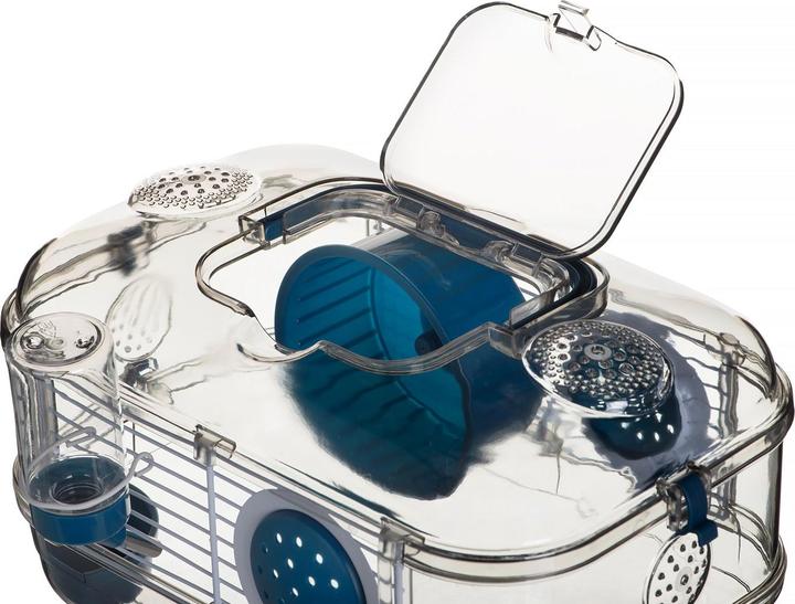 Actual product image Zolux Cage RODY3 MINI, blue (206013)