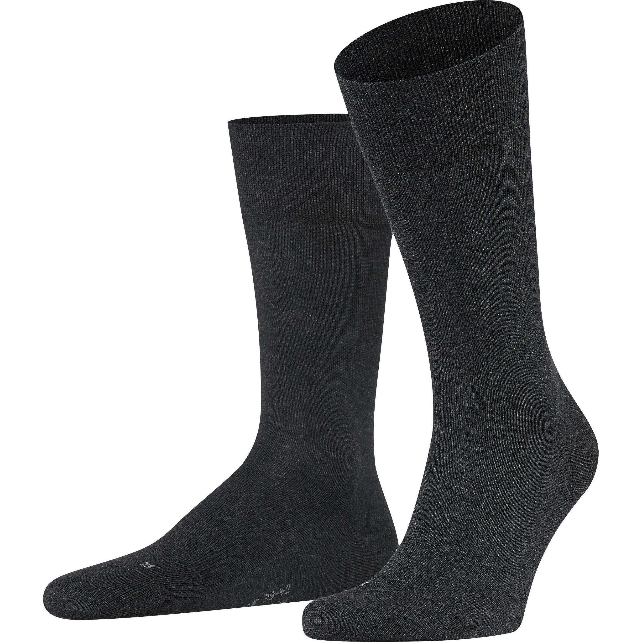 Falke, Herren, Socken, Socken Casual Stretch, Grau, (Einzelpack, 47 - 50)