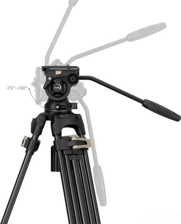 Produktbild SmallRig Heavy Duty Fluid Head Tripod Kit AD 01S 4686 (Metall)