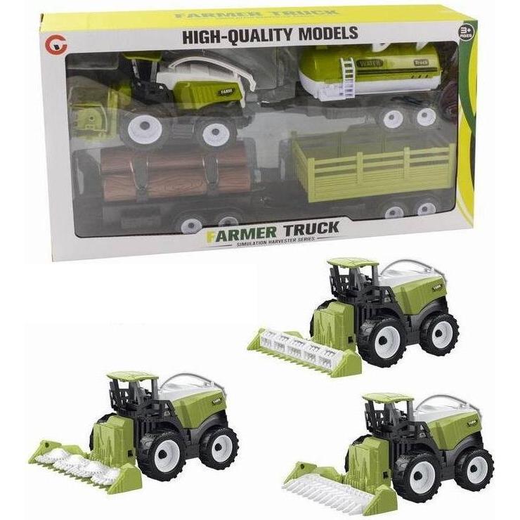 Maksik Bauernhof-Traktor-Set