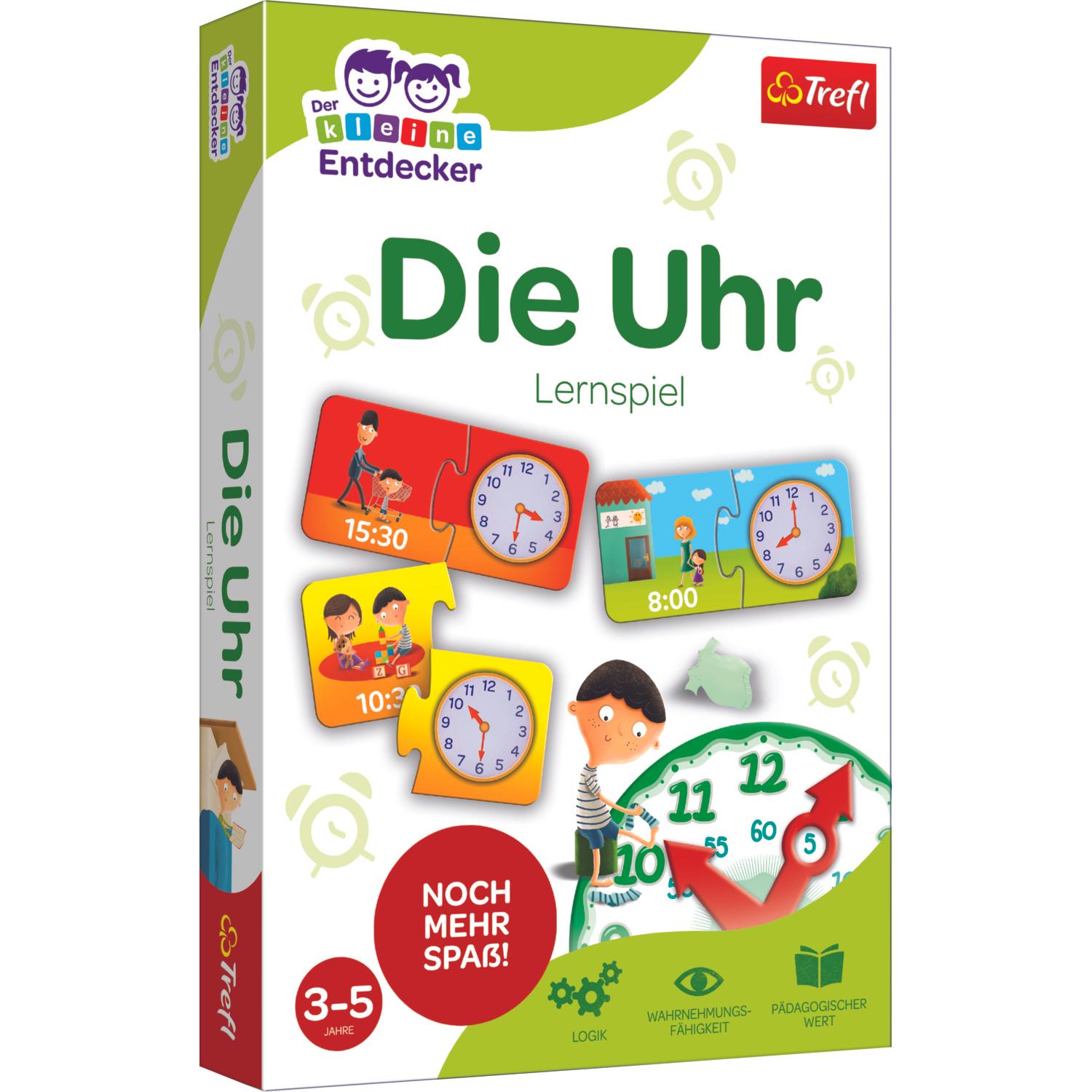 Trefl Der kleine Entdecker - Die Uhr Spiel (Deutsch)