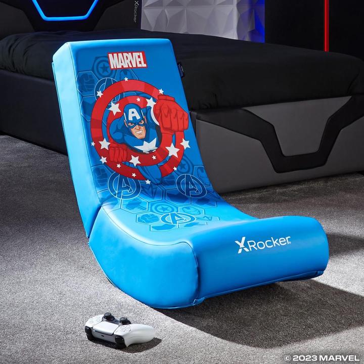 Produktbild X Rocker Xrocker Marvel Video Rocker Chair - Hero - Ironman