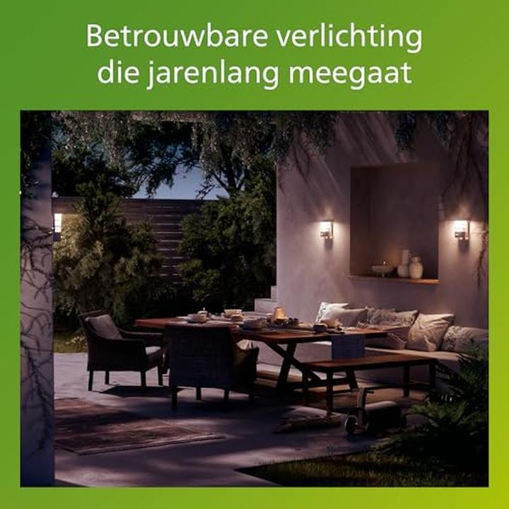 Produktbild Philips Lighting Calgary 929004668801 Aussenwandleuchte E27 Anthrazit (E27, IP44)