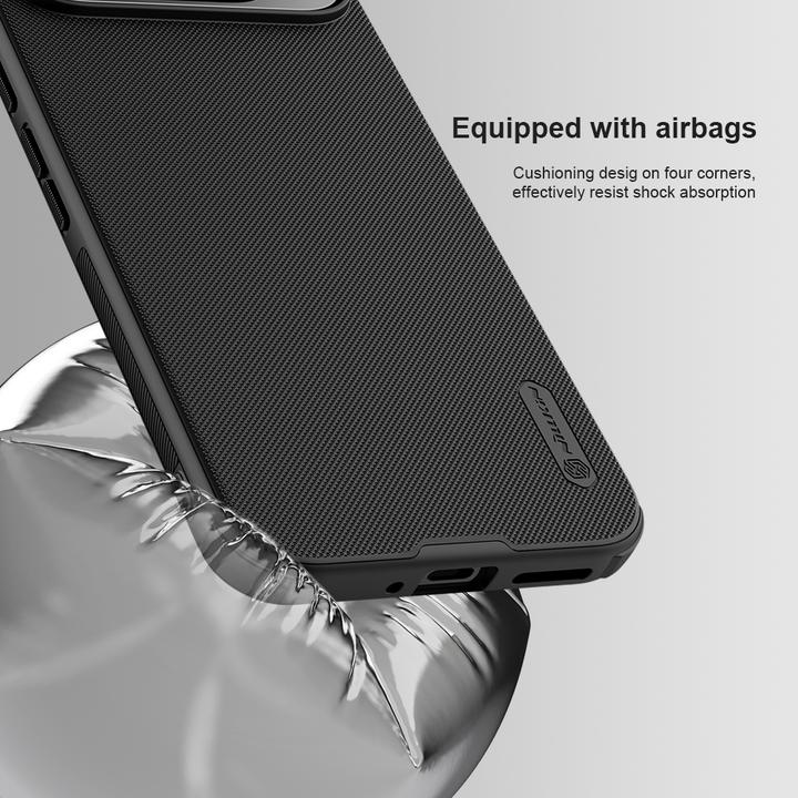 Immagine prodotto Nillkin Super Frosted PRO Back Cover per Google Pixel 9/9 Pro Nero (Google Pixel 9, Google Pixel 9 Pro)
