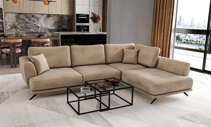 Actual product image ELTAP Larde (Corner sofa, 4-seater, Sofa bed)
