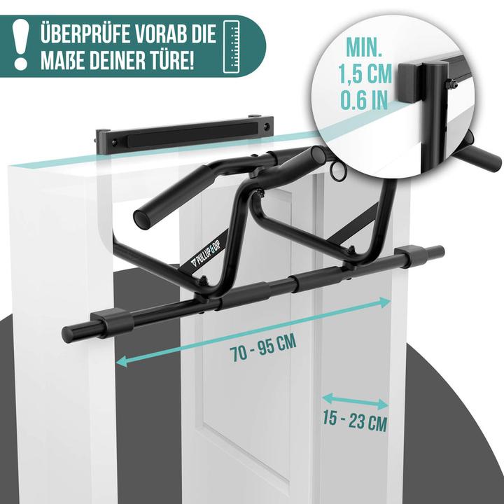 Produktbild Pullup & Dip Klimmzugstange  inkl. Klimmzug Band