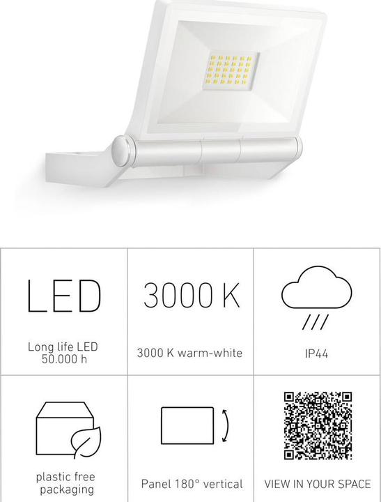 Actual product image Steinel LED spotlight XLED ONE (2550 lm, IP44)
