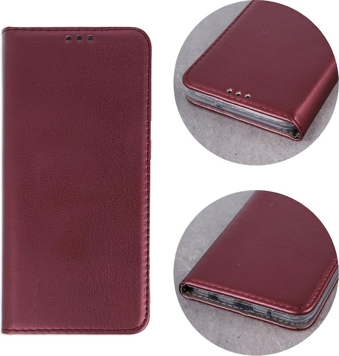 Produktbild OEM Smart Magnetic Etui für Samsung Galaxy S23 FE burgunderrot (Samsung Galaxy S23 FE)