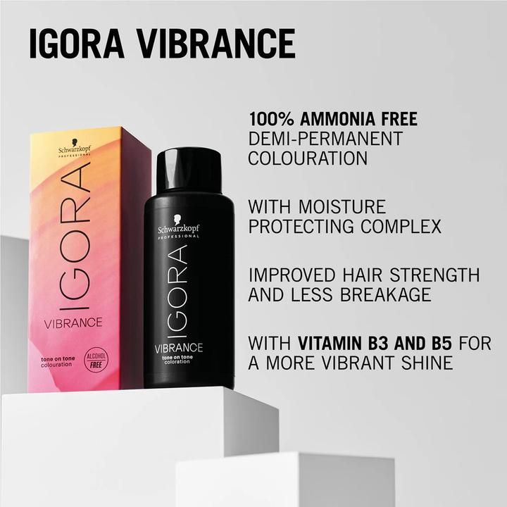 Produktbild Schwarzkopf Igora Vibrance - 5-65 Light Brown Chocolate Gold (5-65 Light Brown Chocolate Gold)