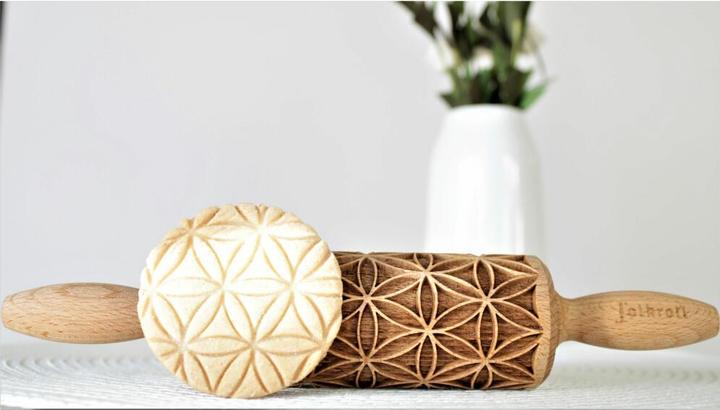 Actual product image Folkroll Dough roll flower of life jun.