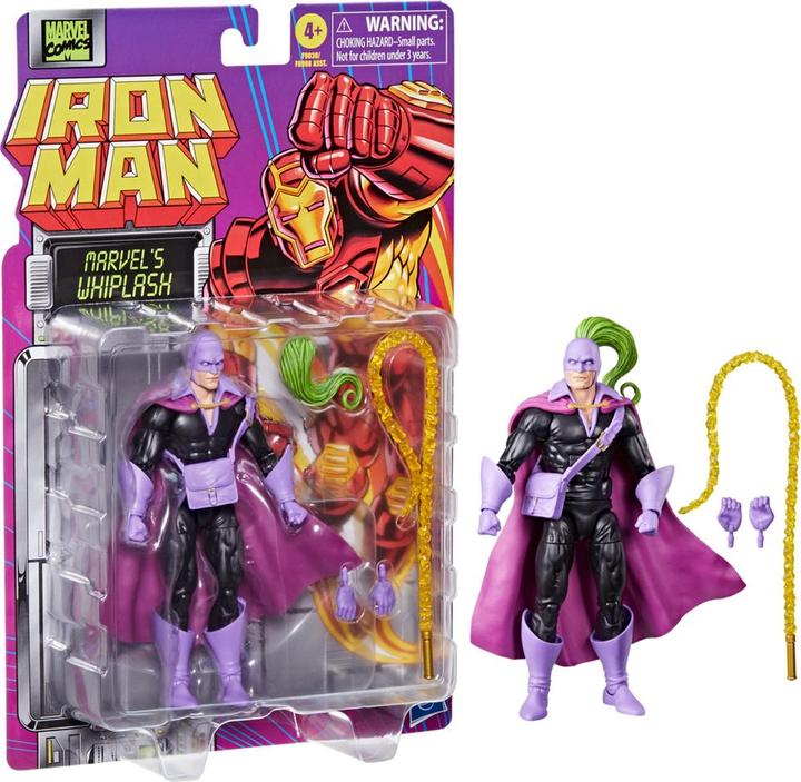 Produktbild Hasbro Iron Man Marvel Legends Actionfigur Marvel's Whiplash 15 cm