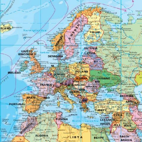 Actual product image Franken Map Board World pinnable