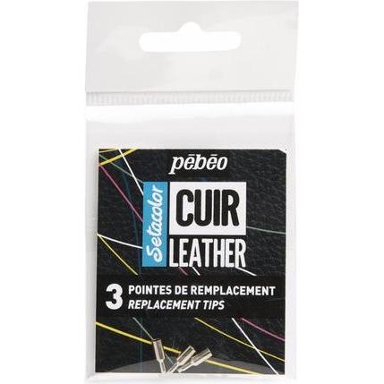 Pebeo, Marker, SetaCuir Lederfarben (SetaLeder, 3 x)