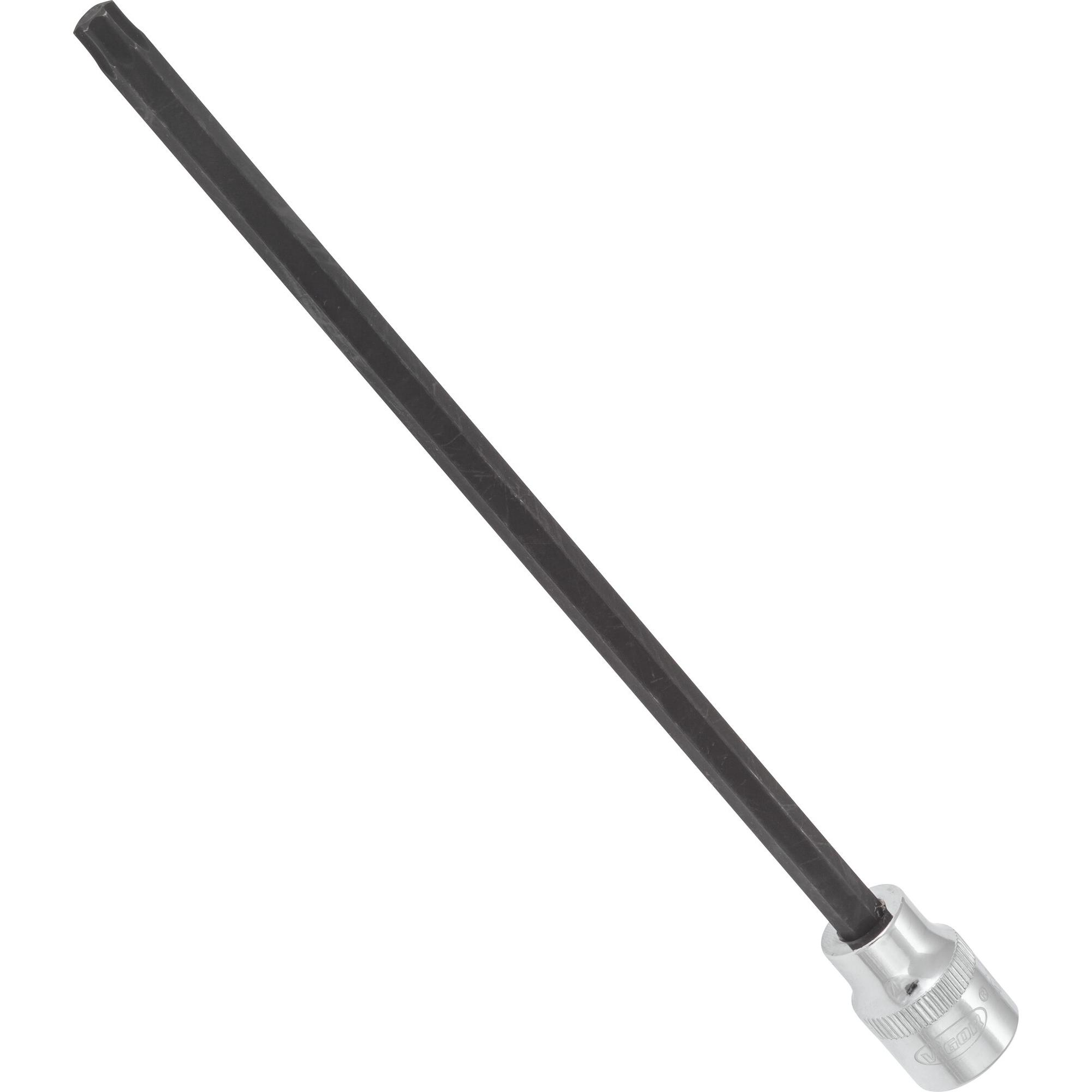 Vigor, Steckschlüssel + Stecknuss, 3/8" TORX-SCHRAUBENDR.EINSATZ T40, 193MM