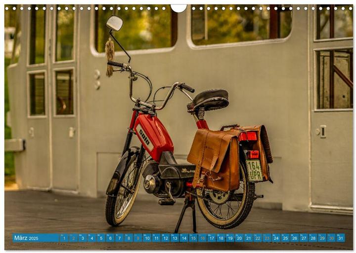 Actual product image Das Mofa meiner Jugend (Wandkalender 2025 DIN A3 quer), Monatskalender (A3)