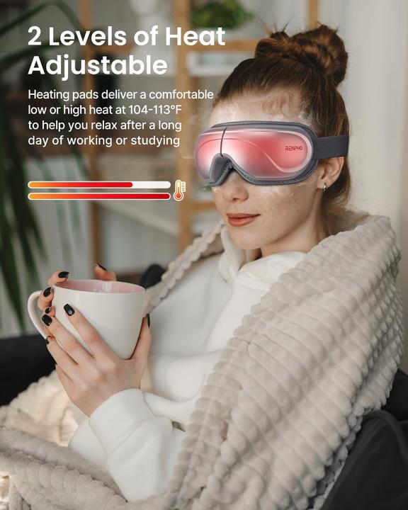 Actual product image Renpho Eyeris 2 Extended Eye Massager with Heat and Vibration