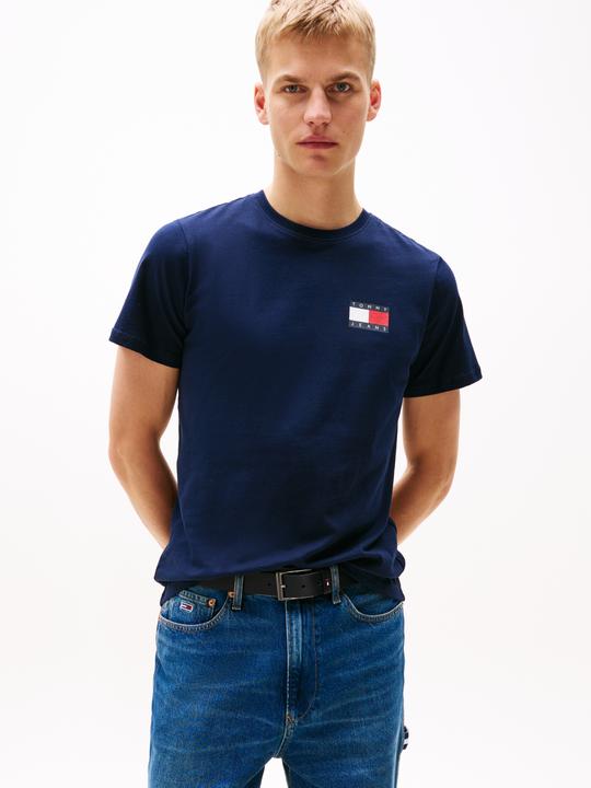 Actual product image Tommy Jeans Tjm Slim Essential Flag Tee Ext (S)